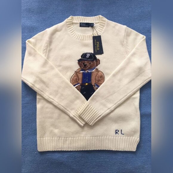 Polo Ralph Lauren Bear Sweater - Picture 1 of 10